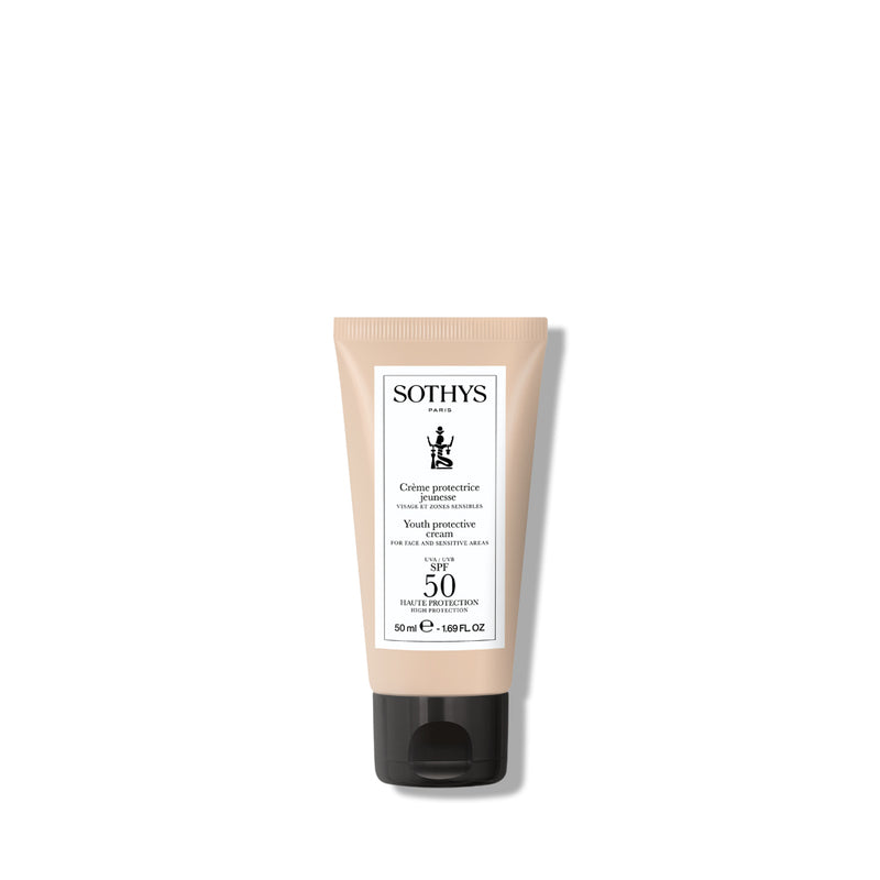 Youth protective cream SPF50 high protection, Face and sensitive areas