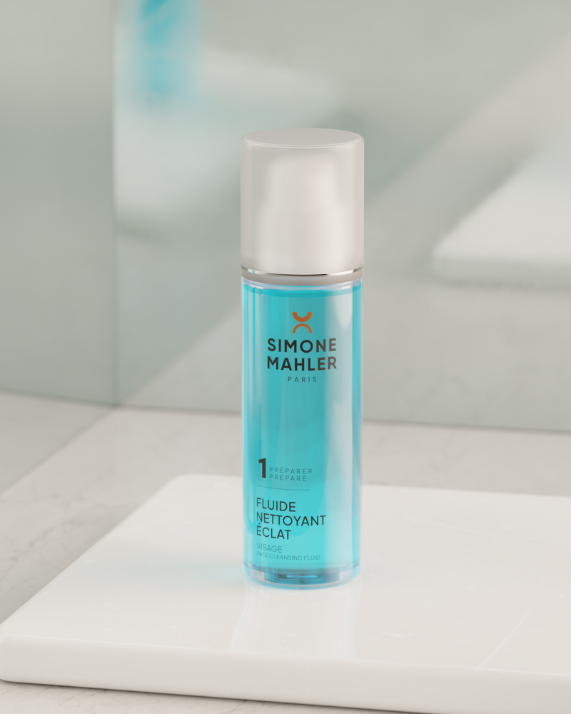 Face Cleansing Fluid (Blanc gel nettoyant éclat)