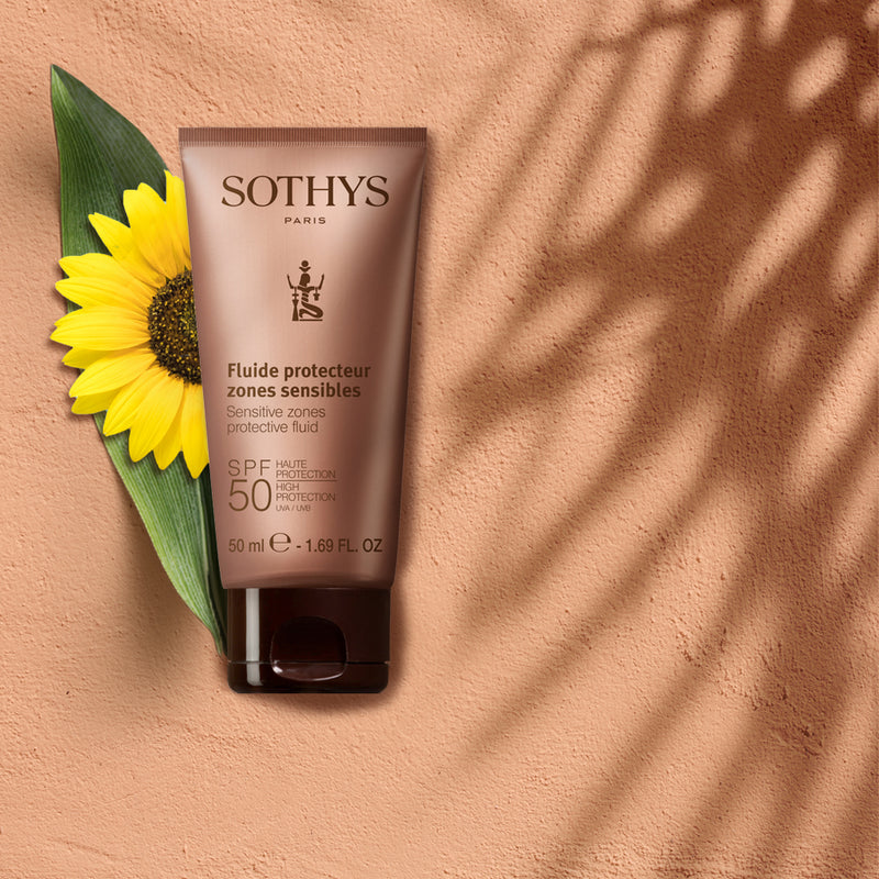 SPF50 Sensitive zones protective fluid
