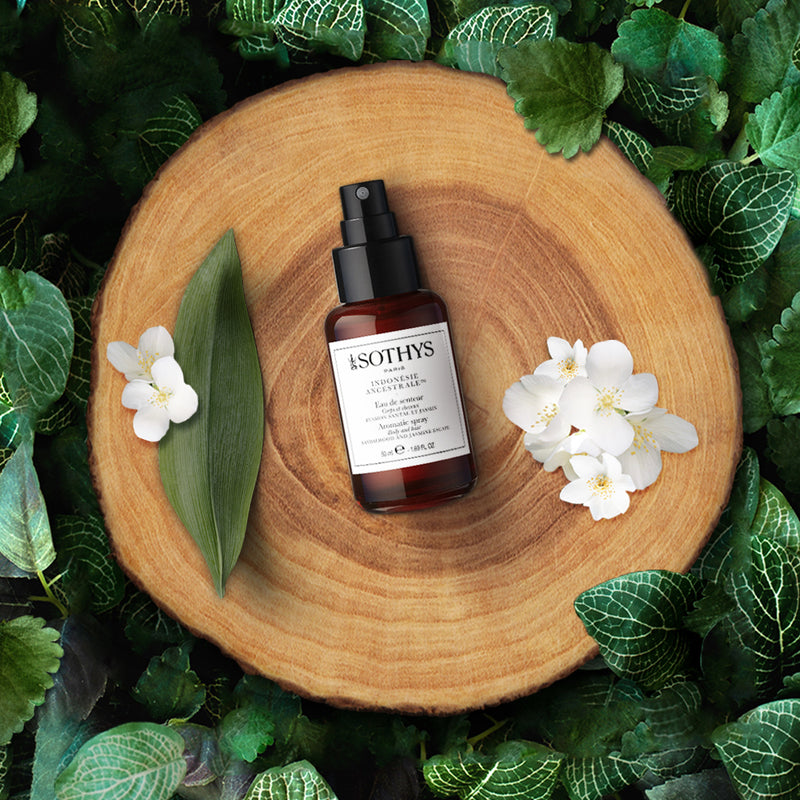 Aromatic spray - Body and hair - sandalwood and jasmine