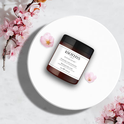 Relaxing body scrub - Cherry blossom and lotus escape